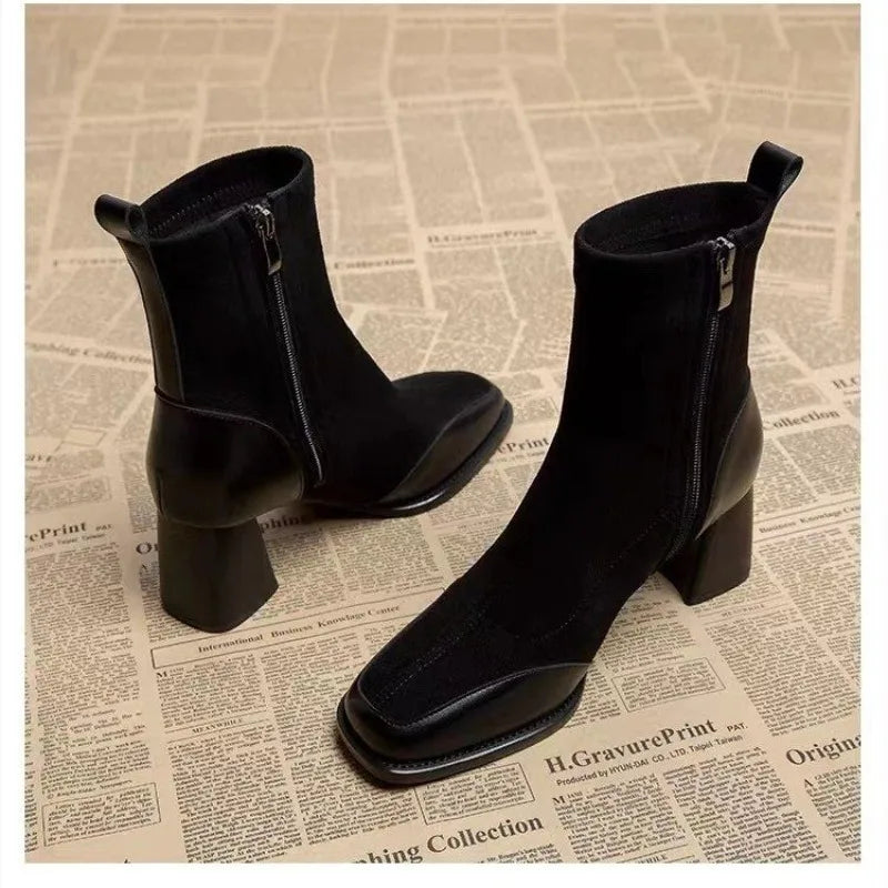 Bota Casual Premium com Detalhes Winter Business