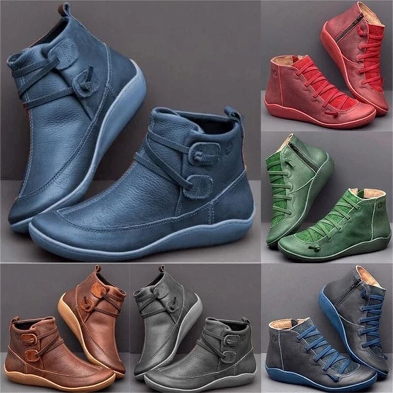 Bota Feminina de Couro FEMININO - CALÇADOS - BOTA 1 Dashui
