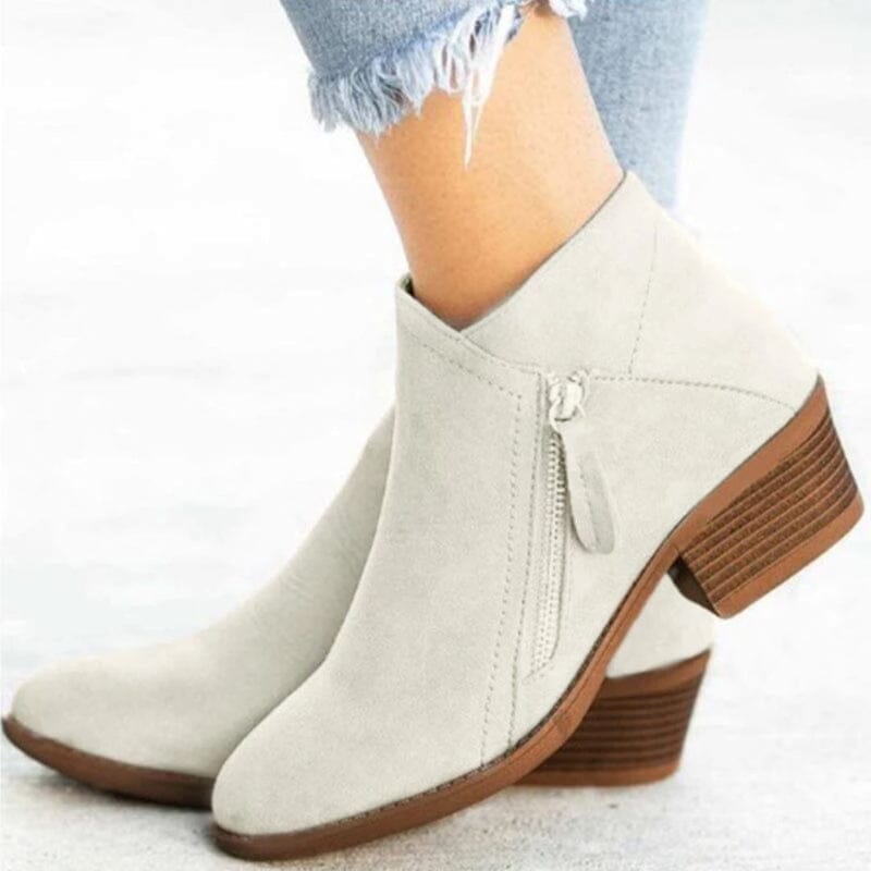 Bota Feminina de Salto FEMININO - CALÇADOS - BOTA DE SALTO Dashui Branco 35
