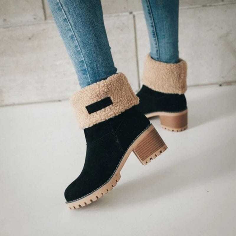 Bota Feminina Dobrável 2 em 1 FEMININO - CALÇADOS - BOTA DOBRÁVEL Dashui