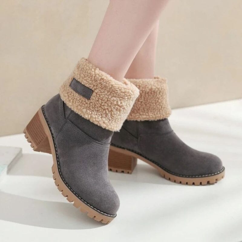 Bota Feminina Dobrável 2 em 1 FEMININO - CALÇADOS - BOTA DOBRÁVEL Dashui