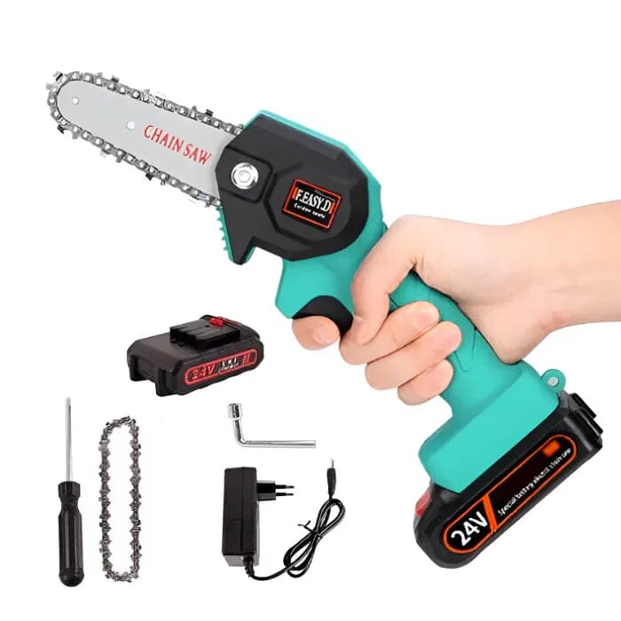 Motosserra Portátil UltraCorte™ + Brinde Exclusivo Motosserra + Bateria A minha loja