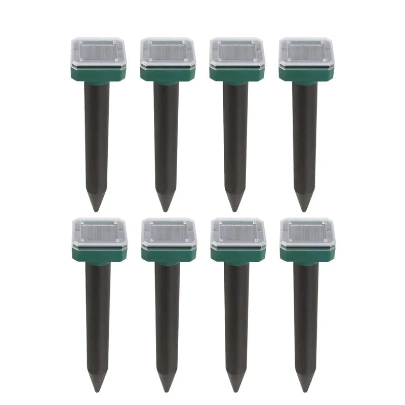 Repelente de Pragas Ultra Sônico Solar Impermeável Acessório (Repelente de Pragas 1) Dm Stores 8 Unidades