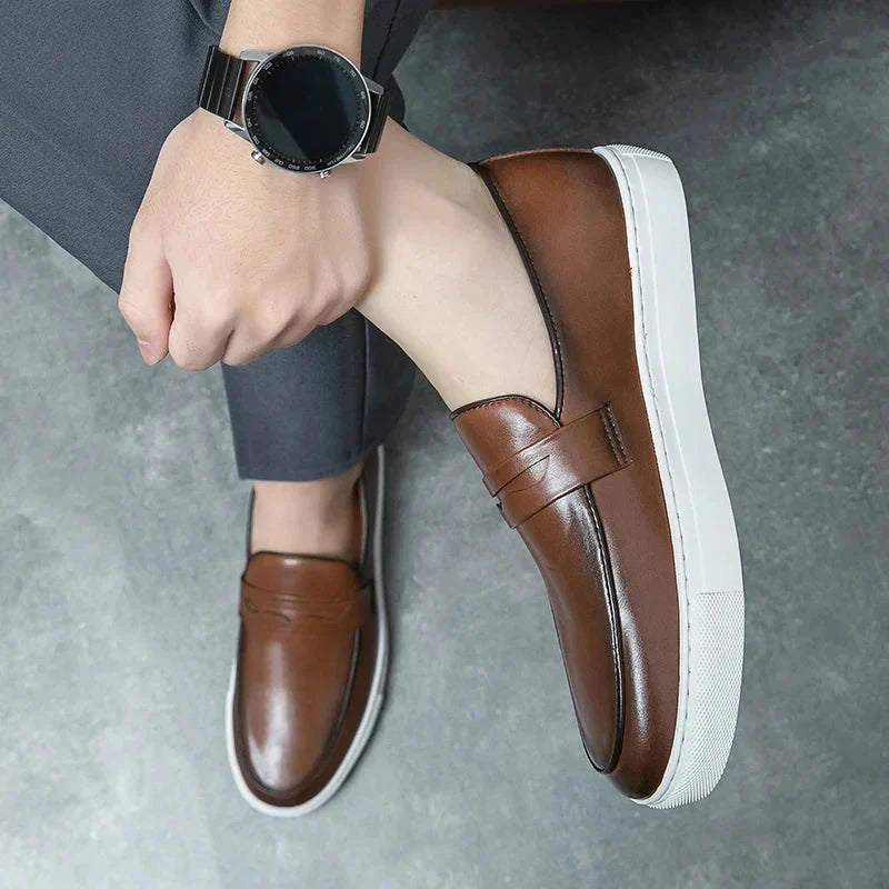 Sapato Masculino Mocassim Alpha G11 Sapato 8 Sr Aflha
