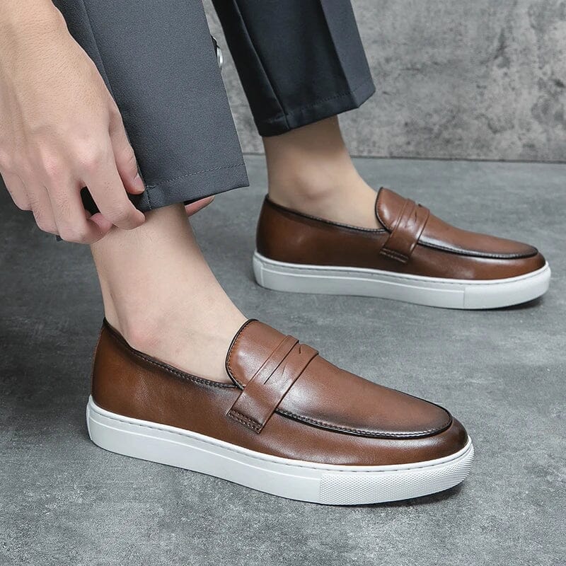 Sapato Masculino Mocassim Alpha G11 Sapato 8 Sr Aflha