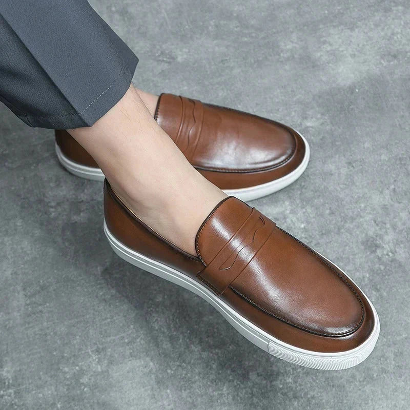 Sapato Masculino Mocassim Alpha G11 Sapato 8 Sr Aflha
