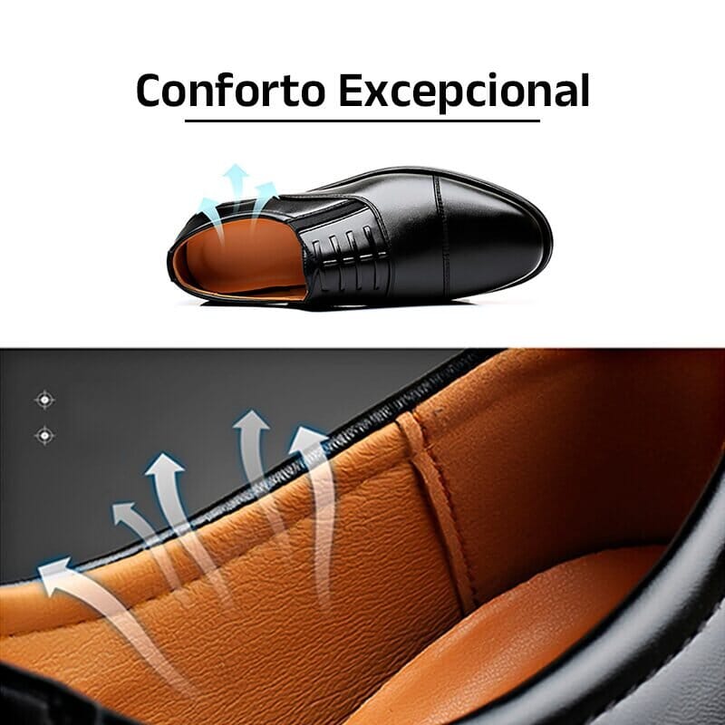 Sapato Social Gentleman’s de Couro Legítimo MASCULINO - CALÇADOS - SAPATO 5 Dm Stores