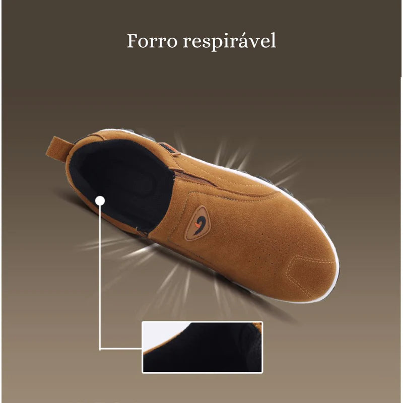 Tênis Masculino Ortopédico Sem Cadarço | New Comfort Calçados (Tênis Masculino 22) Dm Stores