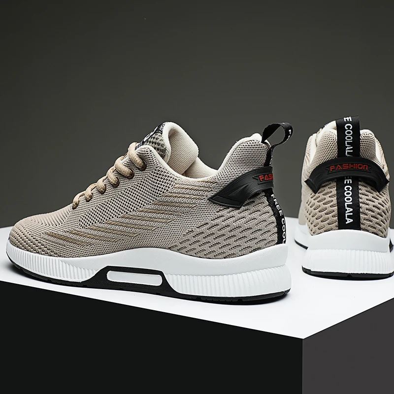 Tênis Masculino Respirável com Aumento de Altura MASCULINO - CALÇADOS - TENIS 10 Dm Stores
