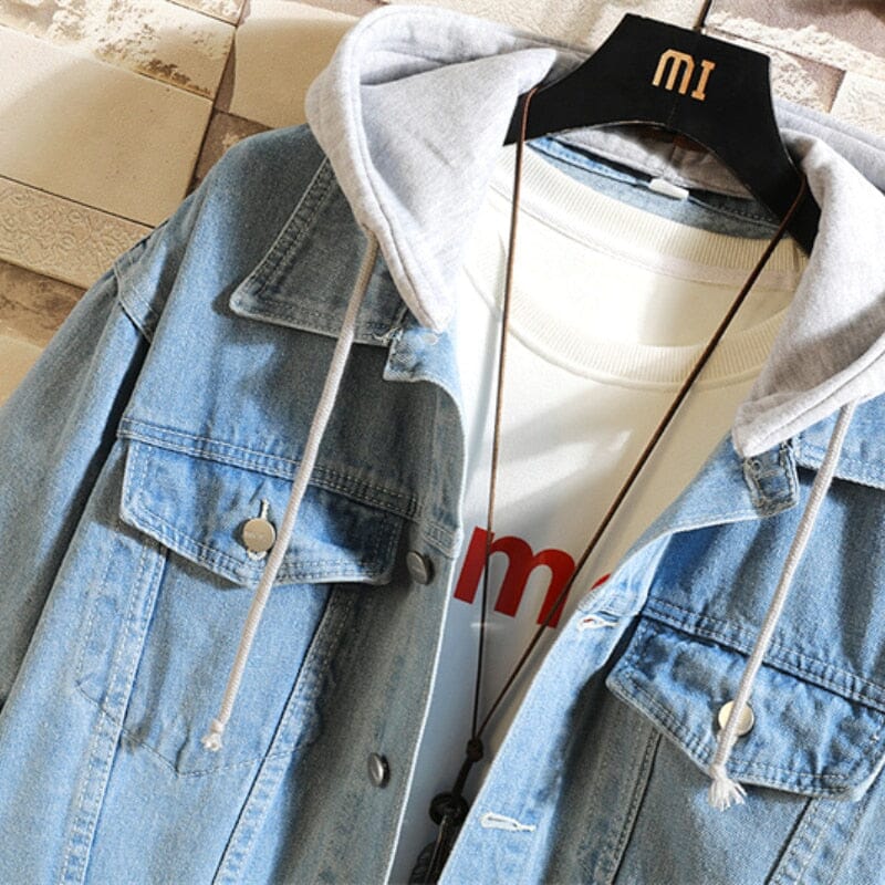 Jaqueta Jeans com Forro de Moletom - DenimComfort Roupas (Jaqueta Masculina 1) Dm Stores