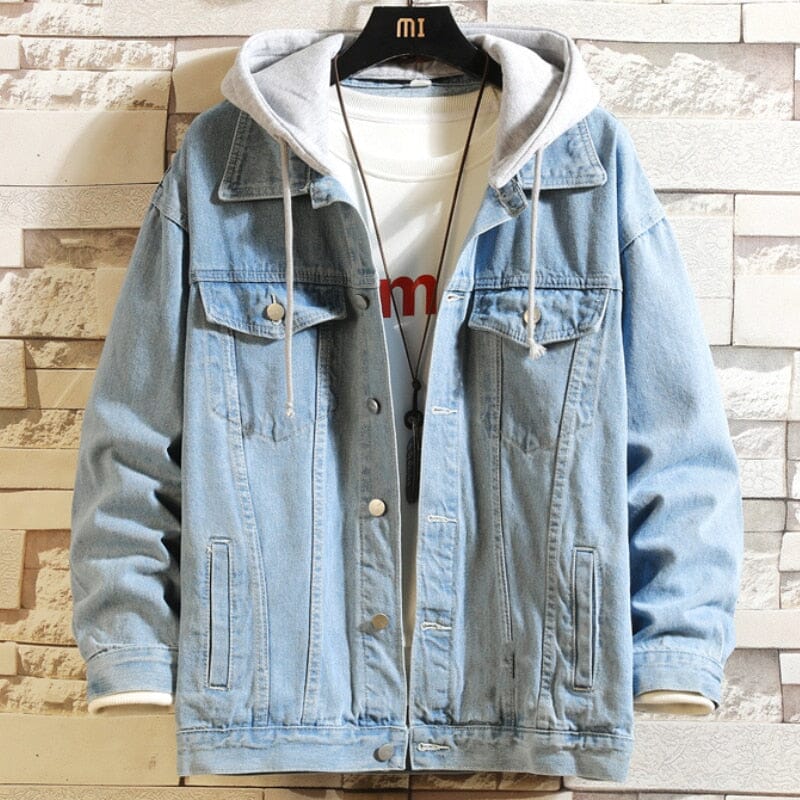Jaqueta Jeans com Forro de Moletom - DenimComfort Roupas (Jaqueta Masculina 1) Dm Stores