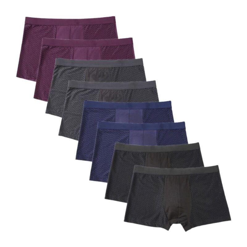 Kit Cuecas Premium Respiráveis - Pague 4, Leve 8 Roupas (Cueca 2) Dm Stores