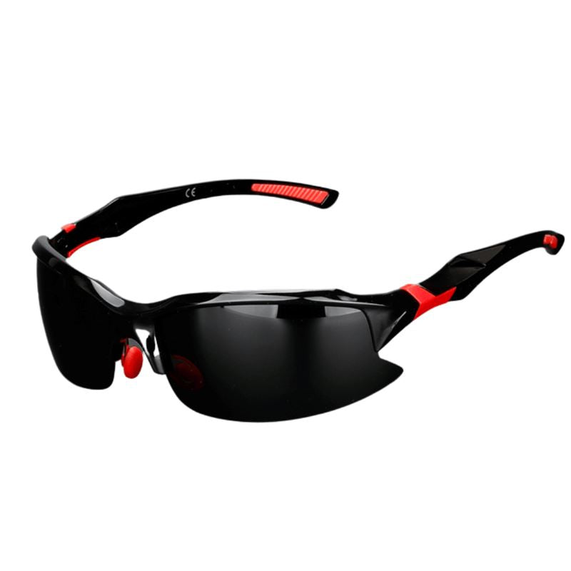 Óculos Militar Fotocrômico Americano - Pescador e Motorista (Elimina Reflexos) Pescaria (Óculos 1) Dm Stores Vermelho e Preto