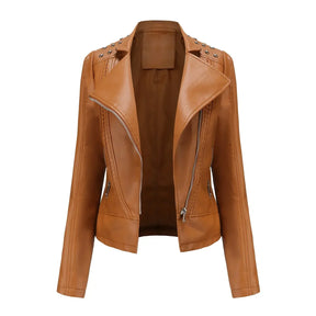 Jaqueta Feminina Fashion Style Estilo Biker com Zíper - (Promoção de Inverno 2026)