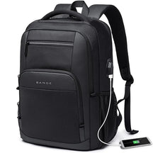Mochila Impermeável Para Notebook 15,6” com Porta USB e Bolso Lateral em Malha
