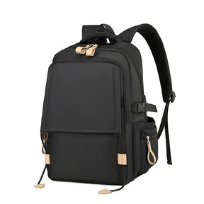 Mochila Executiva para Notebook com Alças Ajustáveis e Múltiplos Compartimentos — Ideal para Viagem e Estudos