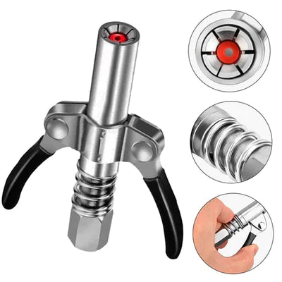 Acoplador de Graxa de Alta Pressão - GreaseMaster Ferramentas (Acoplador de graxa 1) Dm Stores 