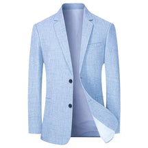 Blazer Masculino Esporte Fino TERNO002 G4 Sr Aflha Céu azul P 
