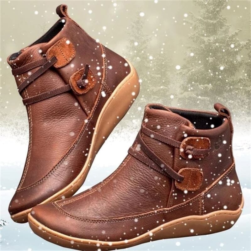 Bota Feminina de Couro FEMININO - CALÇADOS - BOTA 1 Dashui 