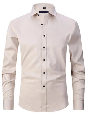 Camisa Social Masculina Elástica Slim Fit G3- Camisa social 02 Sr Aflha 