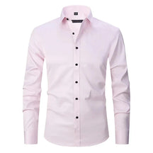 Camisa Social Masculina Elástica Slim Fit G3- Camisa social 02 Sr Aflha Rosa 39 