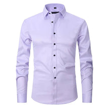 Camisa Social Masculina Elástica Slim Fit G3- Camisa social 02 Sr Aflha Roxo 39 