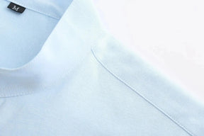 Camisa Social Masculina Gola Padre CAMISASOCICAL 001 Sr Alpha 