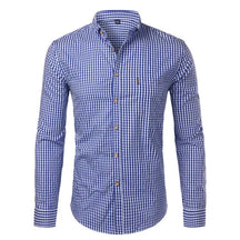 Camisa Social Masculina Manga Longa CAMISA002 G2 Sr Alpha Azul Marinho 38 