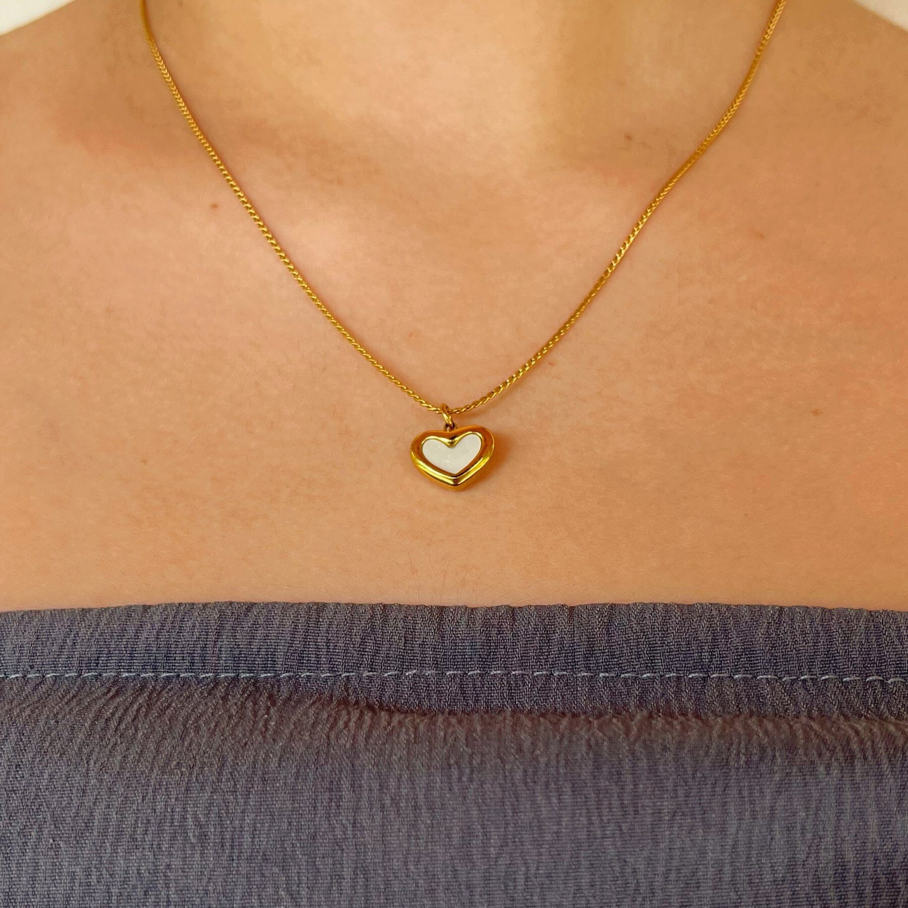 Colar Amor Eterno com Pérola – Presente para Neta FEMININO - ACESSÓRIOS - COLAR 3 NETA Dm Stores 