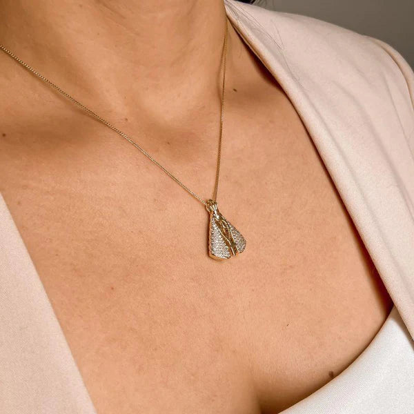 Colar Nossa Senhora Aparecida - Dupla Face Joias & Acessórios (Colar 3) Dm Stores 