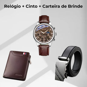 COMPRE 1 E LEVE 2 | Calça Social Clássica Alfaiataria Gentleman 2024 + Brinde Cinto Social Couro MASCULINO - ROUPAS - CALÇA 10 Dm Stores 