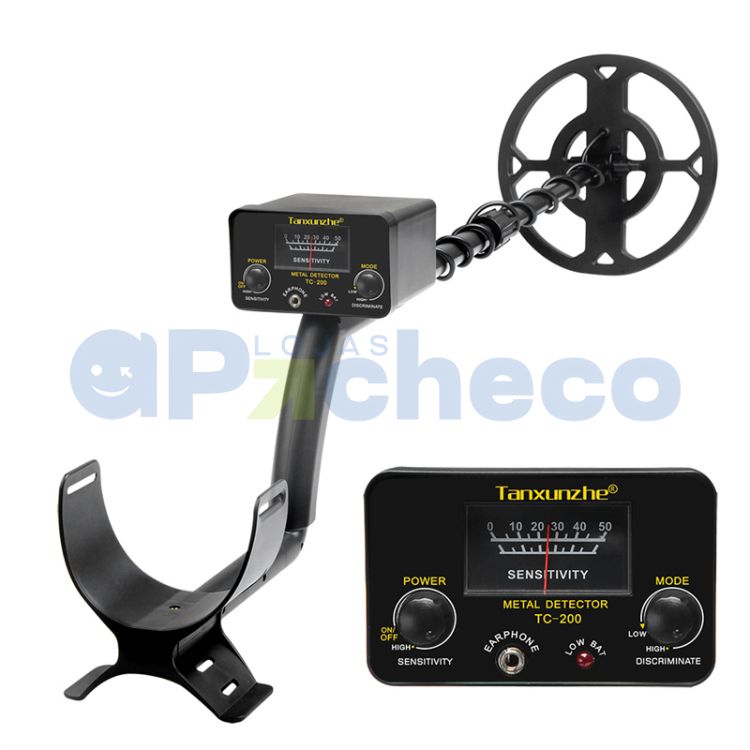 Detector de Metais e Pedras Preciosas Profissional - MetaLuxe Camping e trilha - 001 A minha loja 