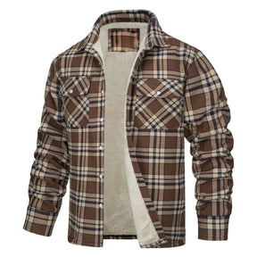 Jaqueta Masculina Xadrez G10 JaquetaXadrez01 Sr Aflha Khaki PP 50-56kg 