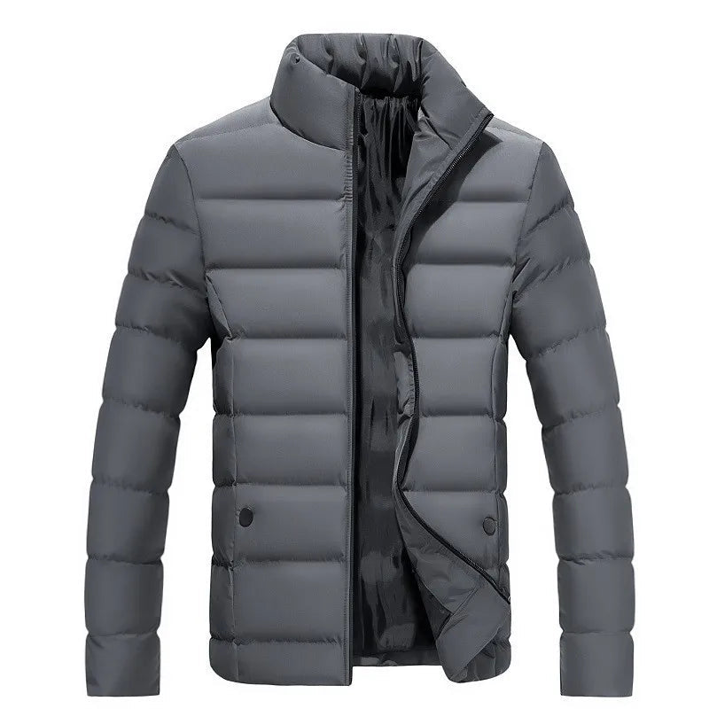 Jaqueta Puffer Masculina High Collar - Estilo e Conforto para o Outono/Inverno 2024 MASCULINO - JAQUETA - HIGH COLLAR Dm Stores 