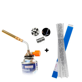 Kit de Solda Profissional PowerMax 4.0 com Maçarico e Brindes Exclusivos Kit de Solda Profissional PowerMax 4.0 com Maçarico e Brindes Exclusivos A minha loja 10 Varetas de Solda + Maçarico 