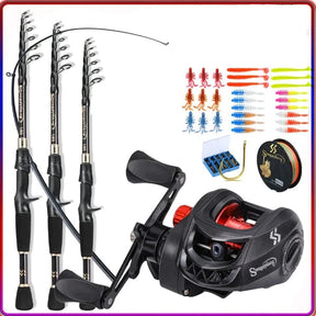 Kit Pesca Premium Completo Pescaria (Kit de Pesca 3) Dm Stores 