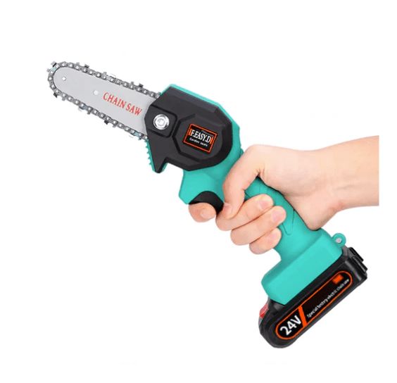 Motosserra Portátil UltraCorte™ + Brinde Exclusivo Motosserra + Bateria A minha loja 