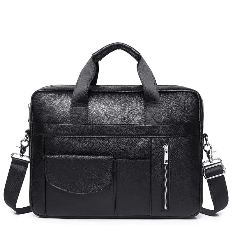 Pasta Executiva de Couro MALETA011 G4 Sr Aflha Preto 