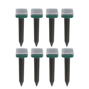 Repelente de Pragas Ultra Sônico Solar Impermeável Acessório (Repelente de Pragas 1) Dm Stores 8 Unidades 