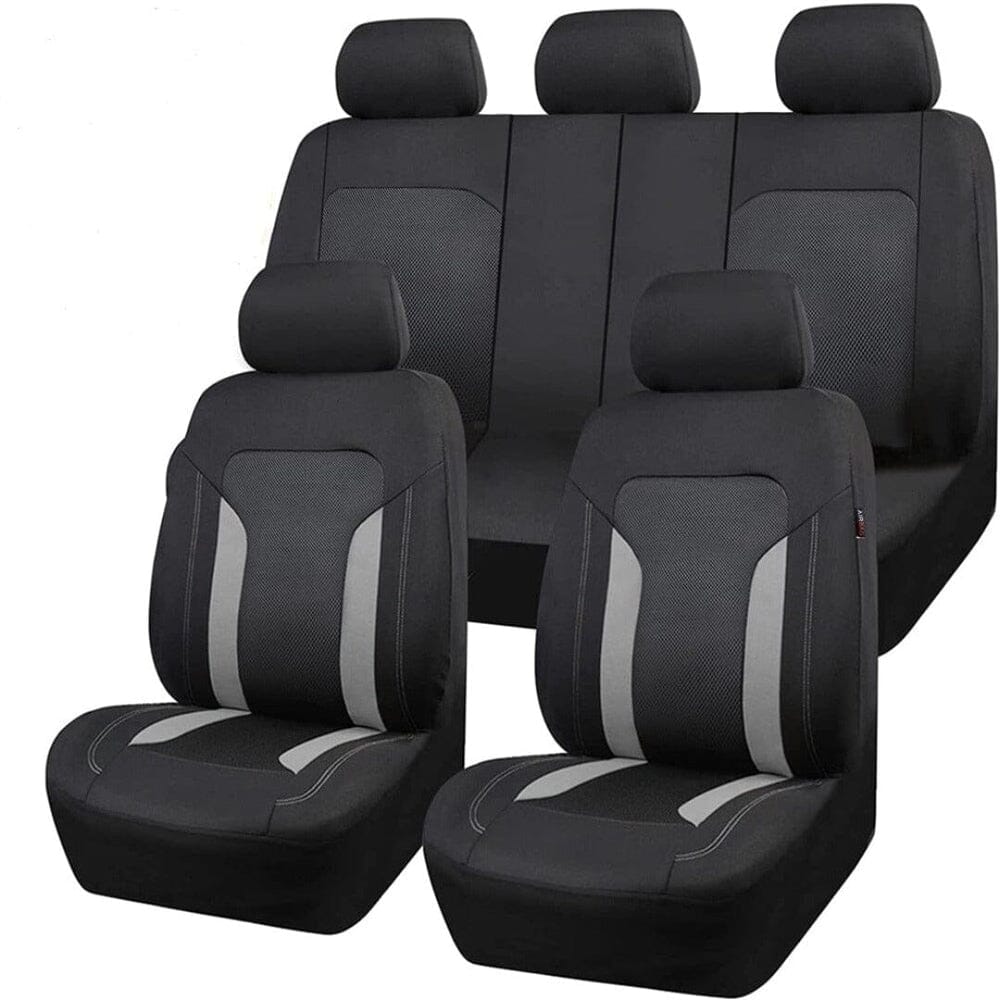 Kit Capa Para Banco Automotivo Universal - ProtectMax Acessório automobilistico (Capa para banco 1 ) Dm Stores Cinza 